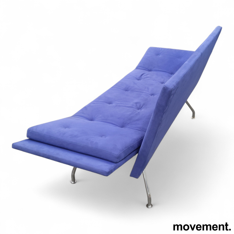 Avec sofa/benk Blått mikrofiber - 4 / 4
