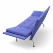 Avec sofa/benk Blått mikrofiber - 4 / 4