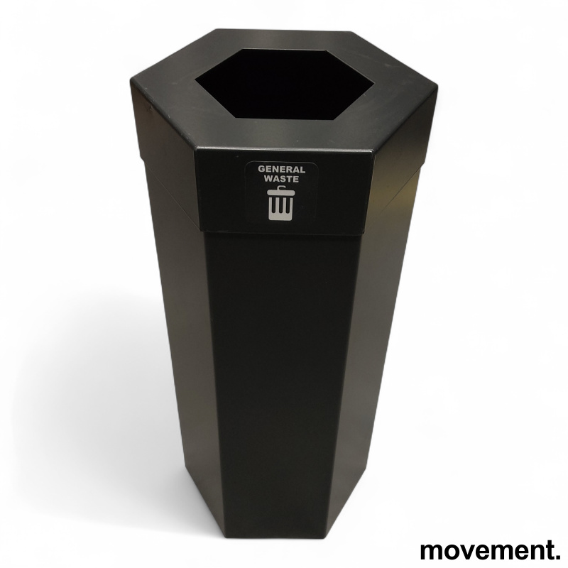 Papaya XL Lav  Sort, Hexagon åpning