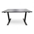 Q20N skrivebord 120x80cm Sort - 1 / 2
