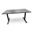 Q20N skrivebord 140x80cm Sort - 1 / 2