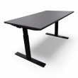 Q20N skrivebord 140x80cm Sort - 2 / 2
