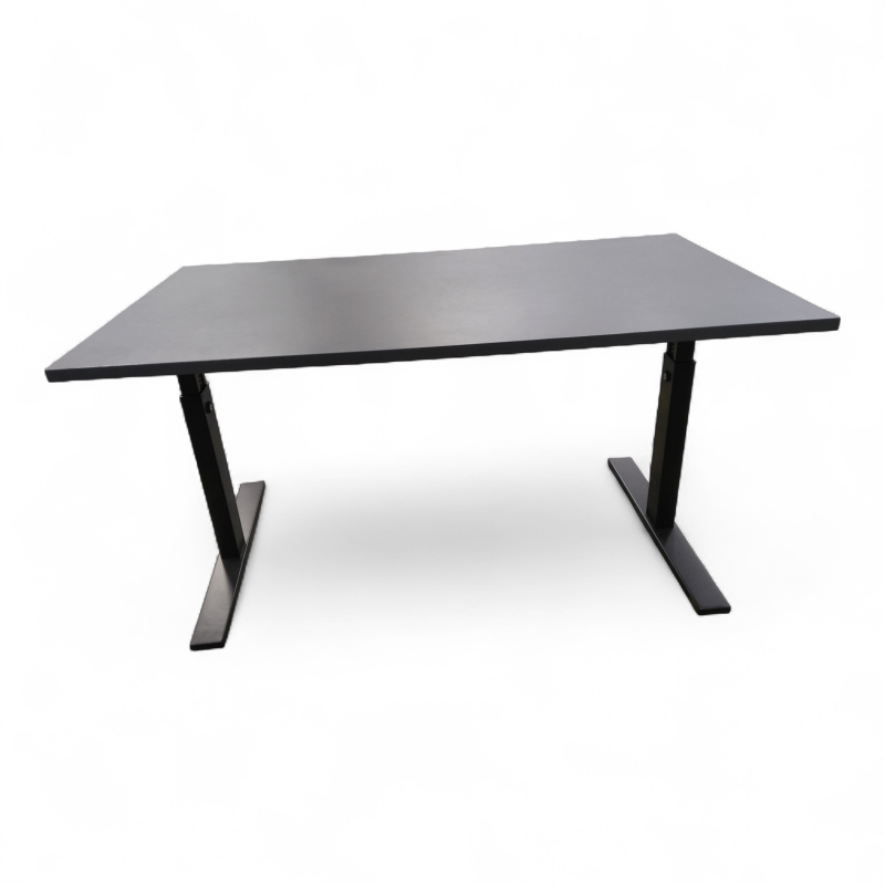 Q20N skrivebord 140x80cm Sort