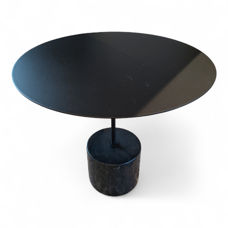Calibre sidetable Ø=44cm Sort, Pent