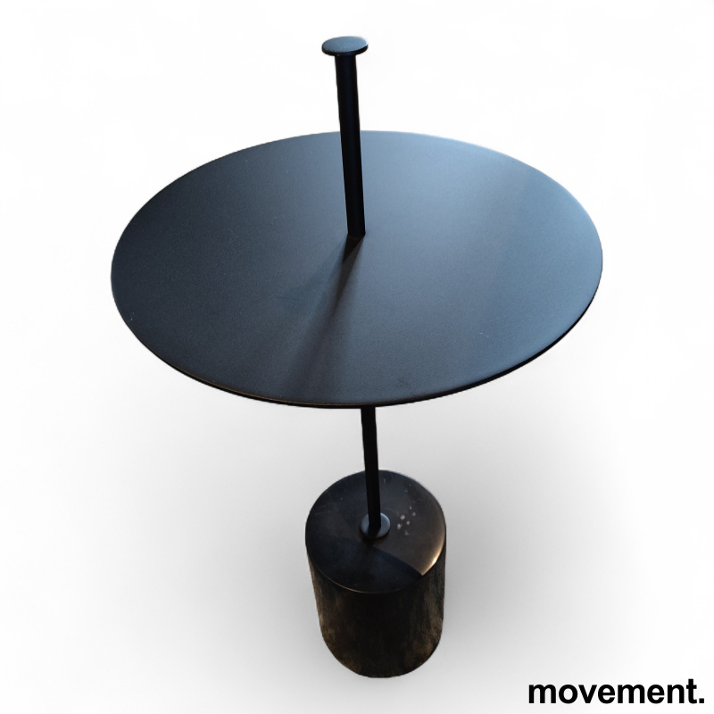 Calibre sidetable Ø=34cm Sort, Pent - 2 / 2