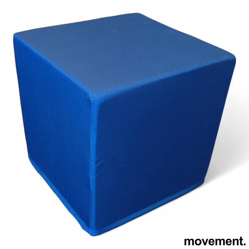 Puff 45x45x45cm Blått avtagbart - 1 / 2