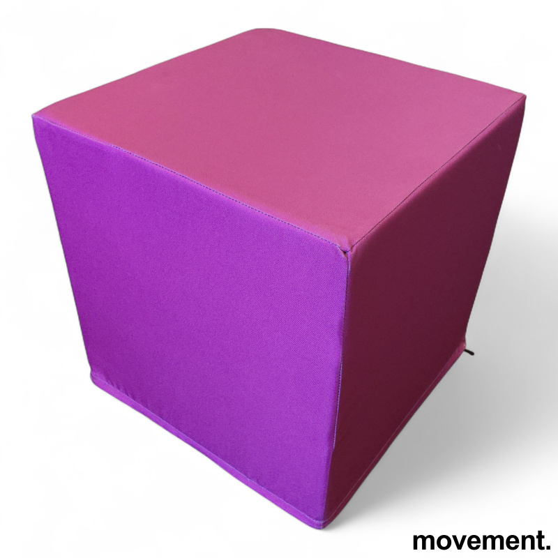Puff 45x45x45cm Lilla avtagbart - 1 / 2