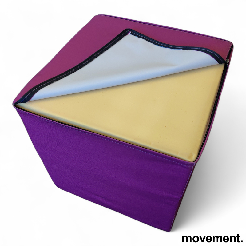 Puff 45x45x45cm Lilla avtagbart - 2 / 2
