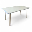 Alku kantinebord 140x80cm Hvit - 1 / 2