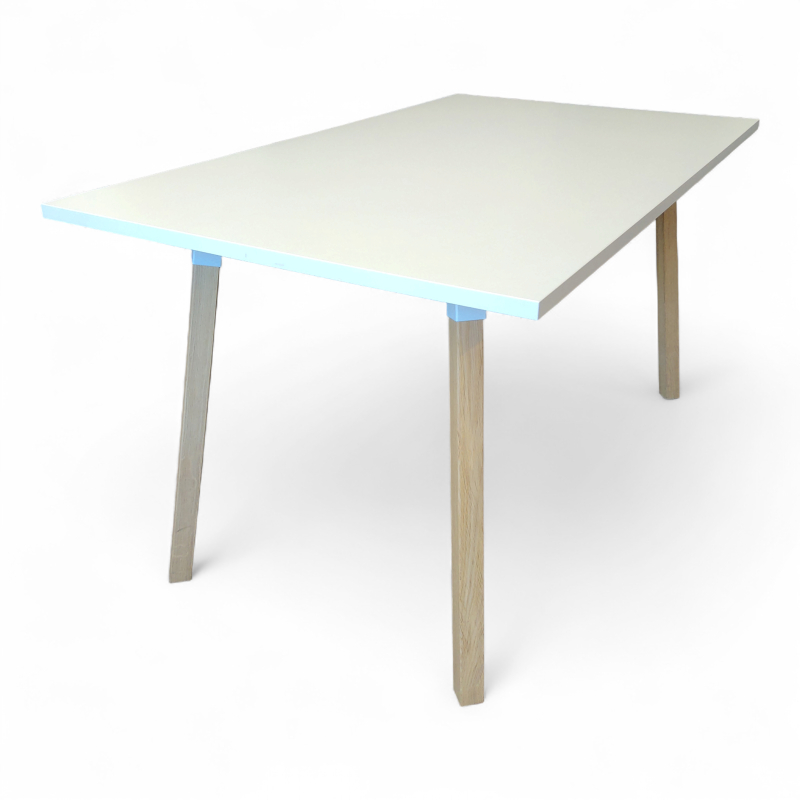 Alku kantinebord 140x80cm Hvit