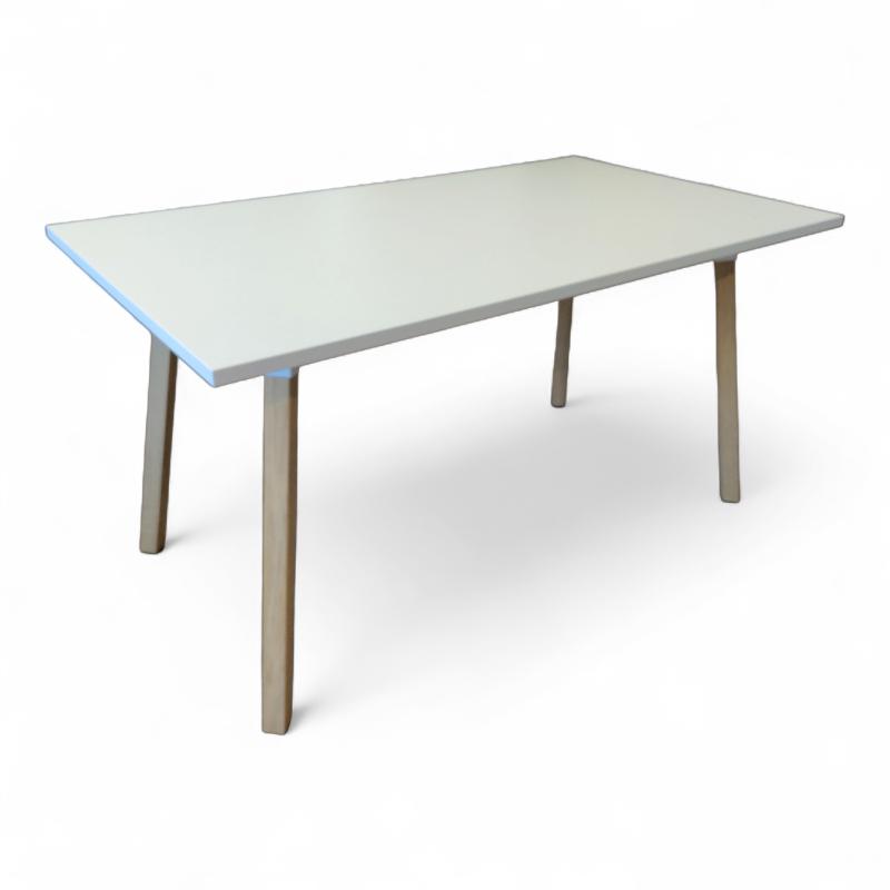 Alku kantinebord 140x80cm Hvit