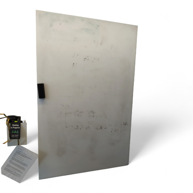 Mood wall 190x100cm Hvit, Pent
