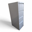 Arkivskap 4 skuffer 41x132cm Hvit, - 1 / 2