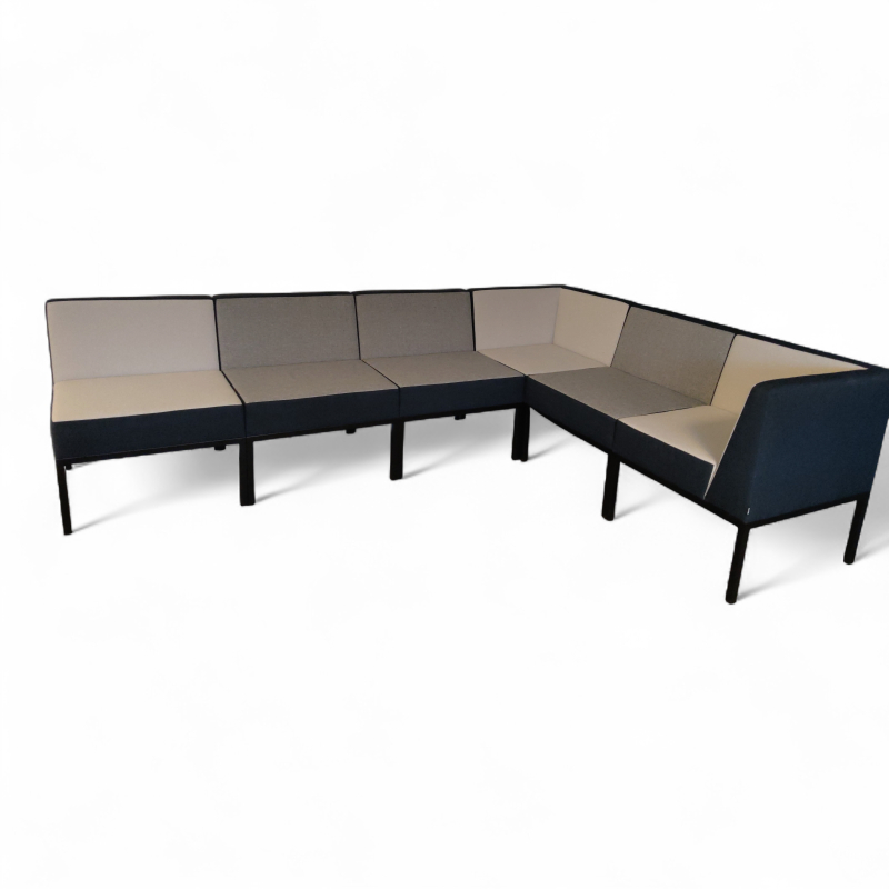 Bit hjørnesofa 260x195cm, 6 moduler