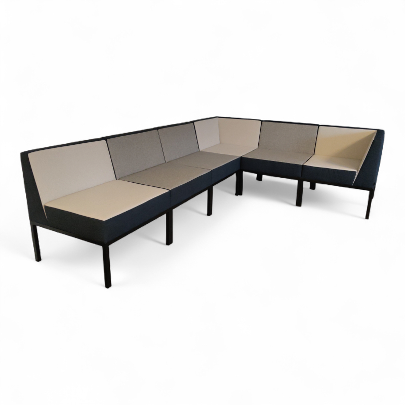 Bit hjørnesofa 260x195cm, 6 moduler