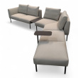 Nooa modulsofa 3 moduler (2-seter - 3 / 4
