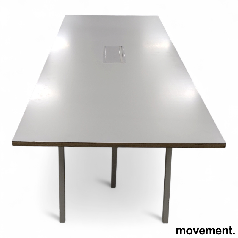 Loop møtebord 250x93cm Hvit, - 2 / 2