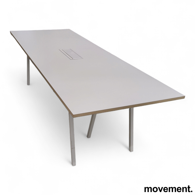 Loop møtebord 250x93cm Hvit, - 1 / 2