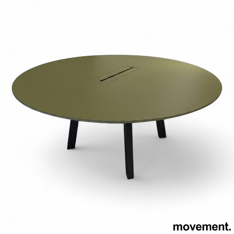 Factor Møtebord Ø=180cm Grønn