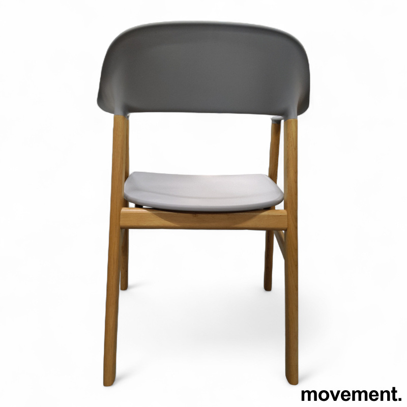 Herit armchair Grå, eikeben, Ubrukt - 3 / 3