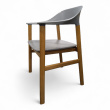 Herit armchair Grå, eikeben, Ubrukt - 2 / 3