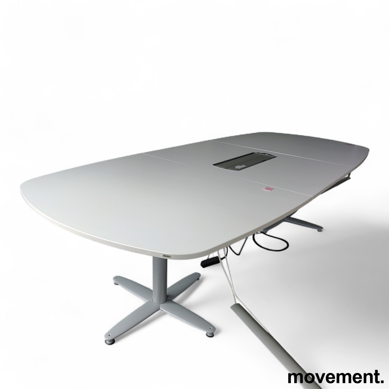 T-serie møtebord 280x120cm Hvit - 2 / 3