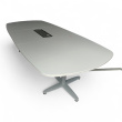 T-serie møtebord 280x120cm Hvit - 1 / 3