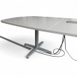 T-serie møtebord 280x120cm Hvit - 3 / 3