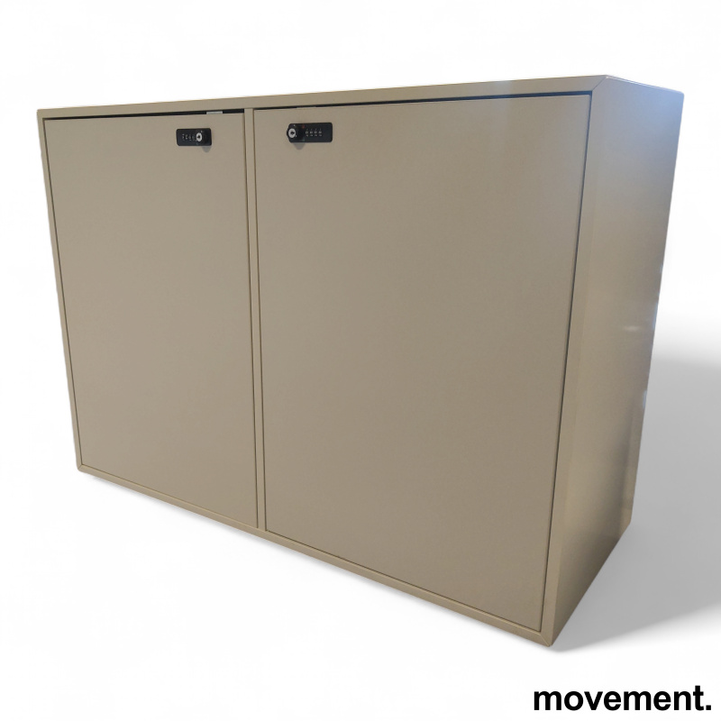 Delta 2A4 skap, 100cm Hvit , Pent - 2 / 5