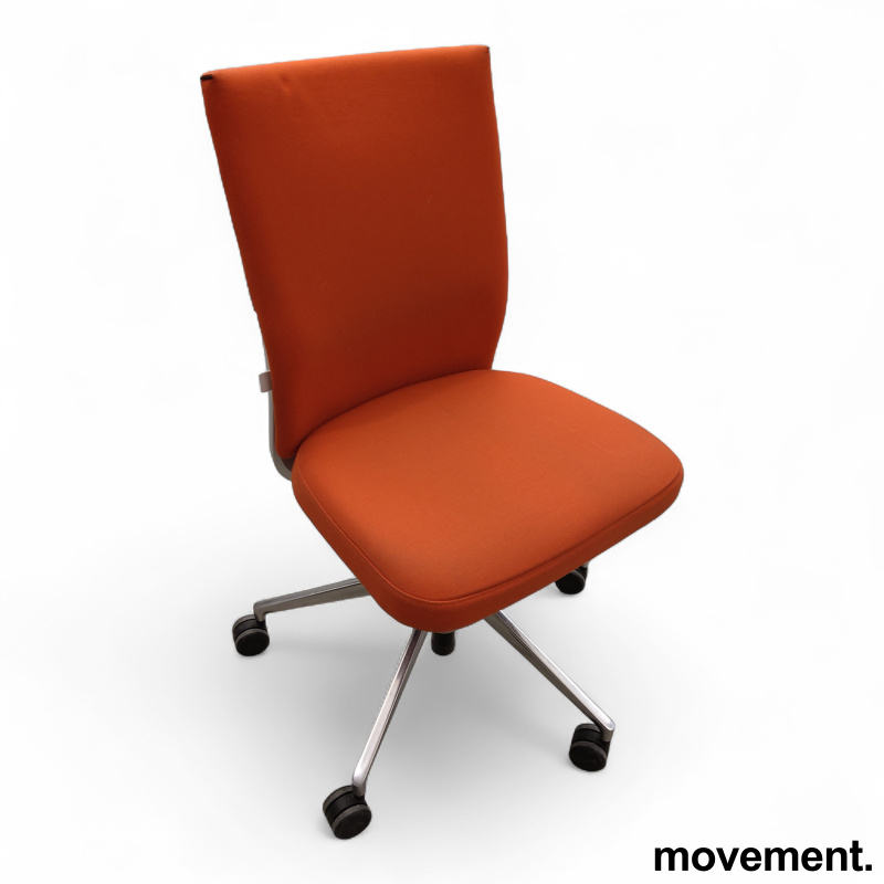 ID Soft uten armlene Orange stoff, - 1 / 2