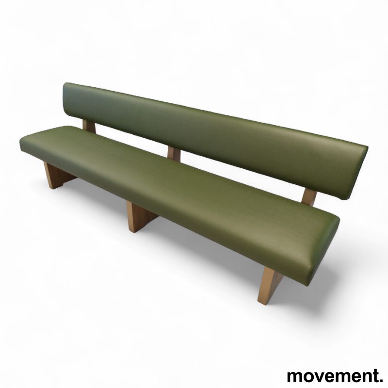 Cobo 4-seter kantinesofa Grønt - 1 / 3