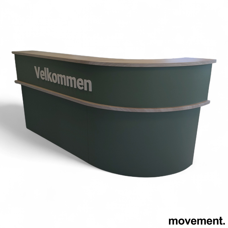 Resepsjonsdisk 228x90cm Foliert - 1 / 3
