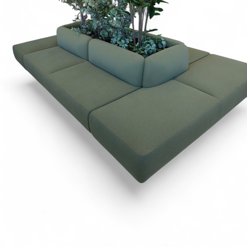 Se:Living sofaøy med plantekasse og