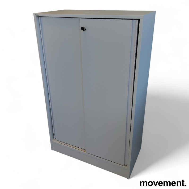 Access skyvedørsskap 3A4, 80cm Hvit - 2 / 2
