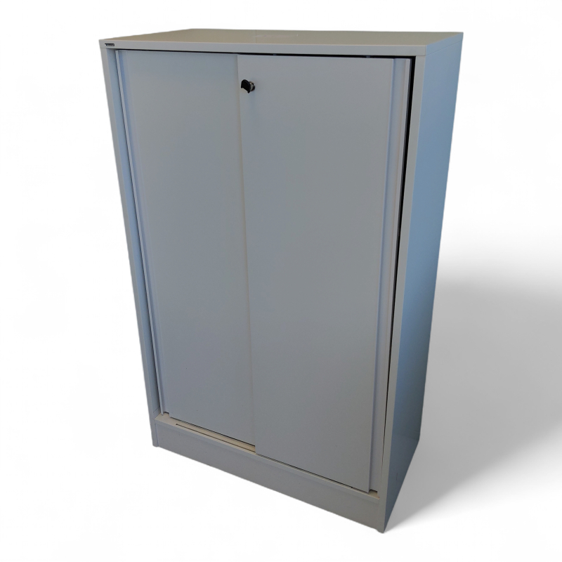 Access skyvedørsskap 3A4, 80cm Hvit
