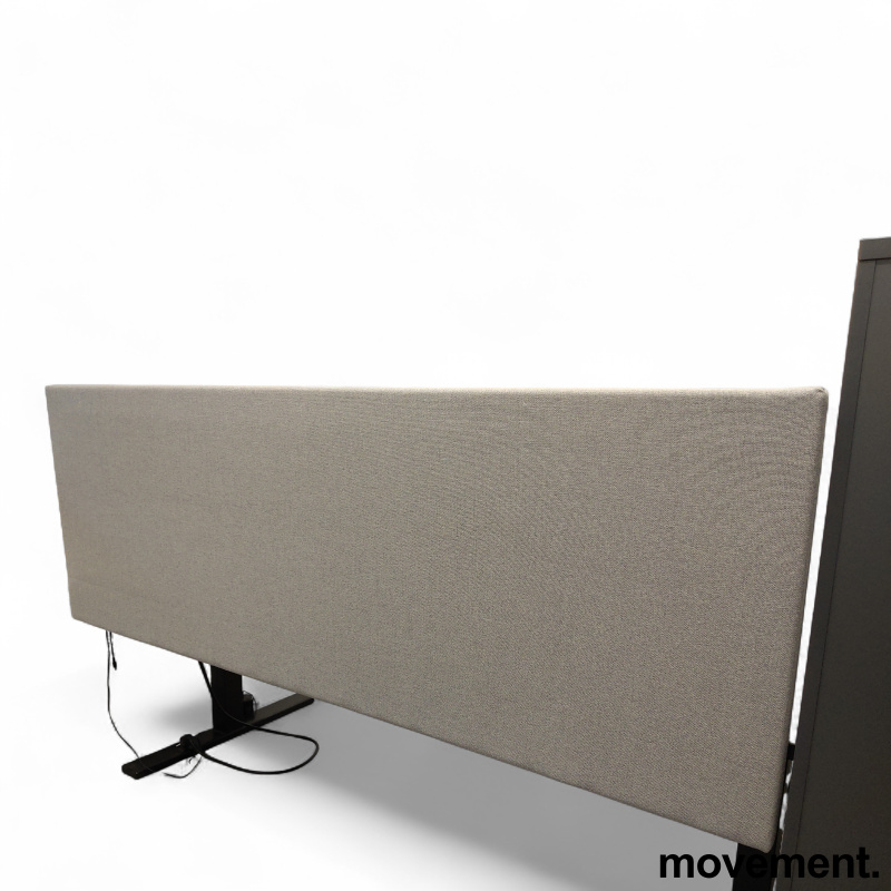 Bordskillevegg 180x63cm Grått - 2 / 3