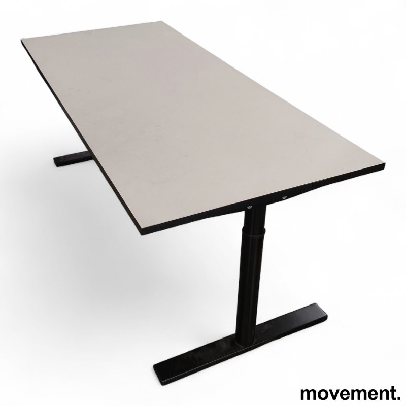 Tellus skrivebord 180x80cm Beige - 1 / 2