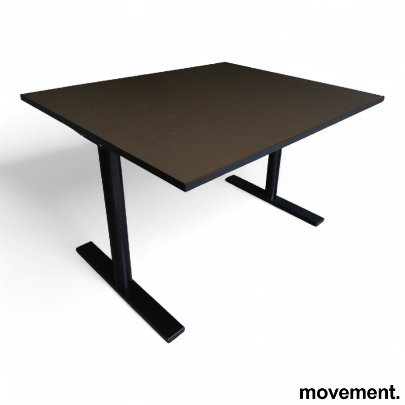 Tellus møtebord 120x100cm  Sort - 1 / 2