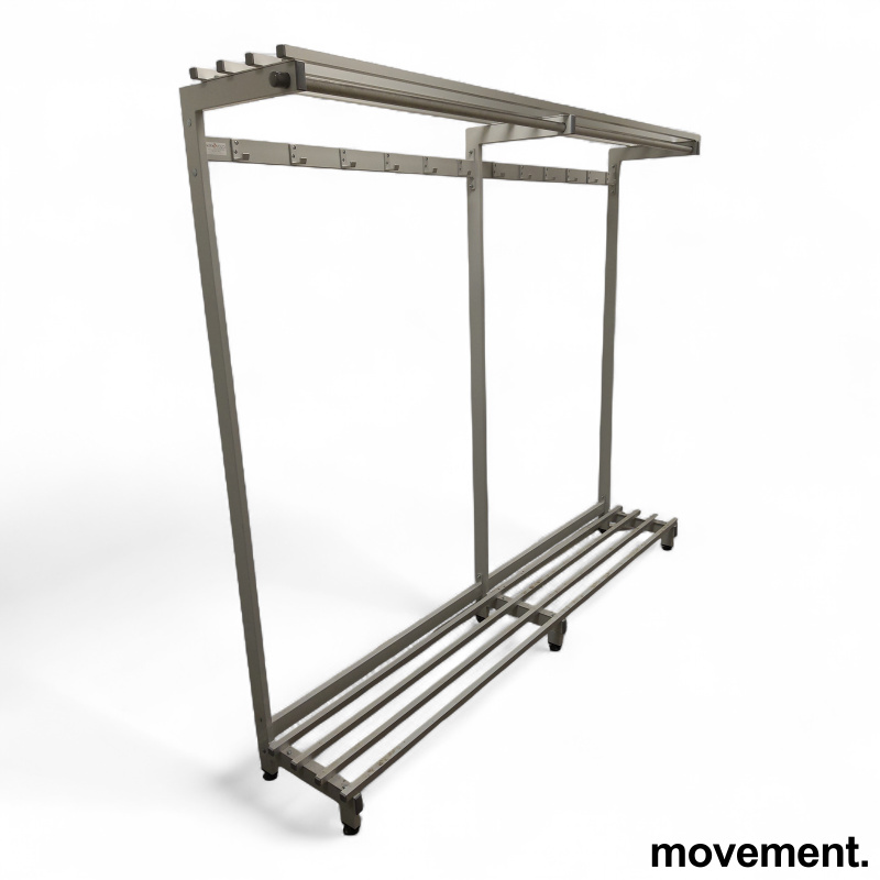 Garderobestativ 205x176cm - 1 / 4