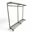 Garderobestativ 205x176cm - 1 / 4