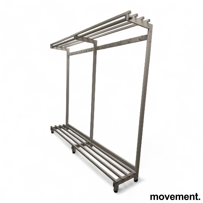 Garderobestativ 205x176cm - 4 / 4