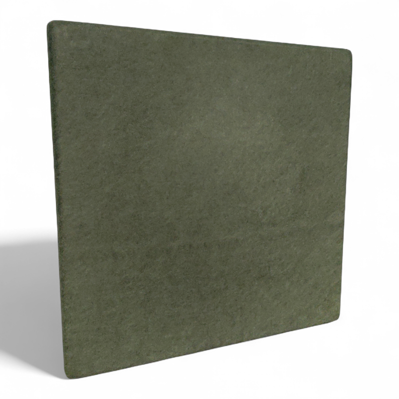Plainpanel 58x58cm Mørk grønn