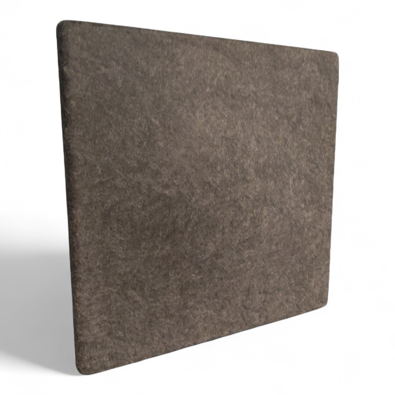 Plainpanel 58x58cm Mørk grå