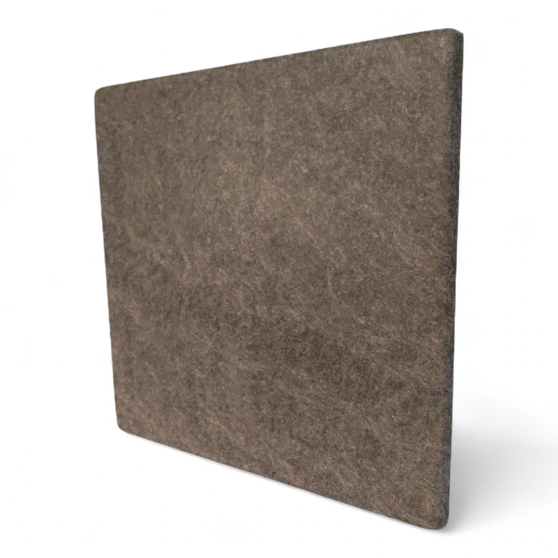 Plainpanel 58x58cm Mørk grå