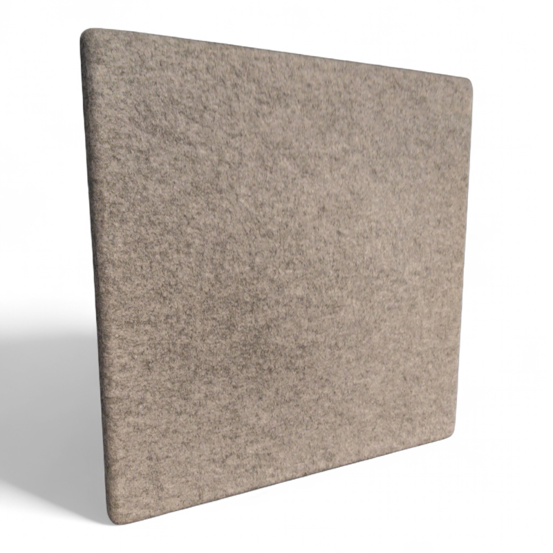 Plainpanel 58x58cm Grå (Gravel),