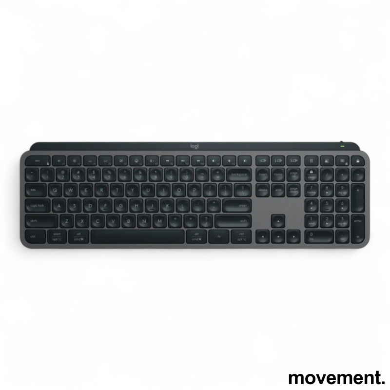 MX Keys YR0073 Mørk grå, Pent brukt