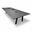 Chare møtebord 260x150cm Sort - 1 / 3
