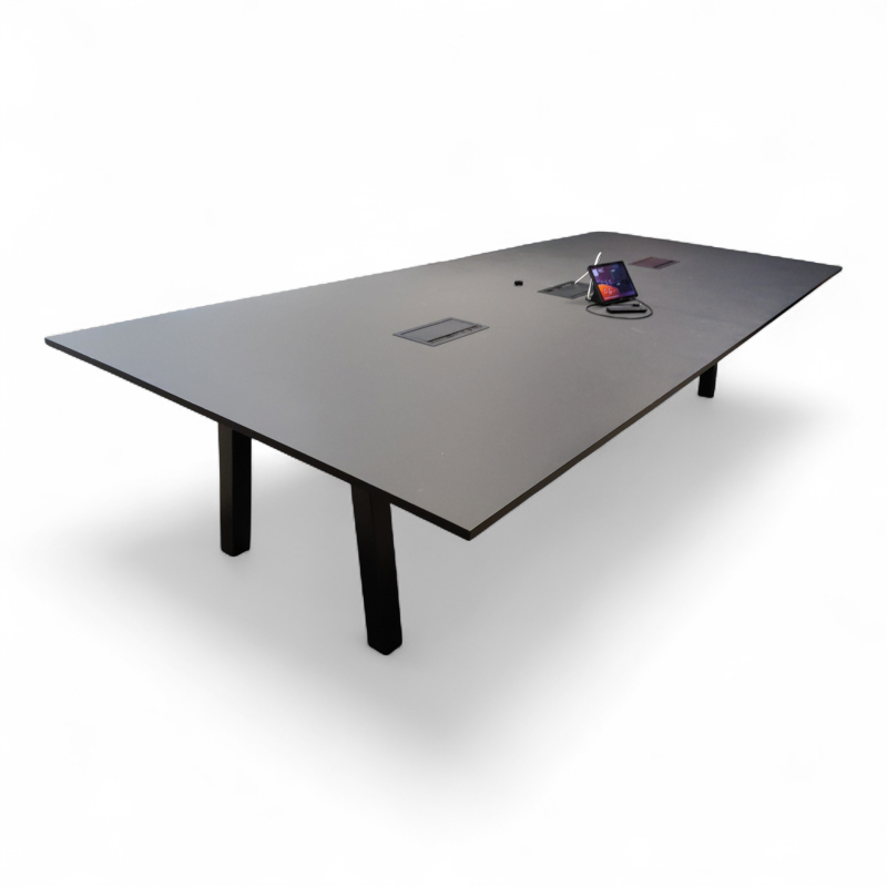 Chare møtebord 260x150cm Sort