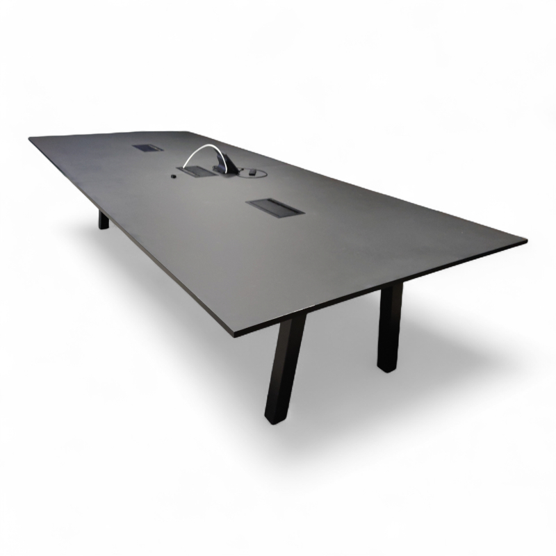 Chare møtebord 260x150cm Sort