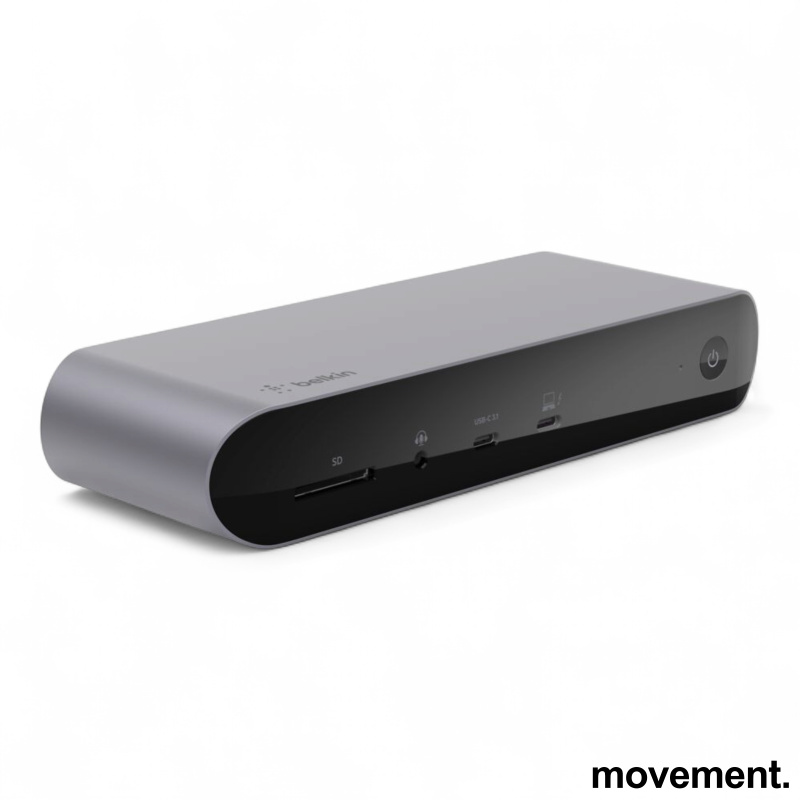 Pro Thunderbolt 4 docking Mørk grå,